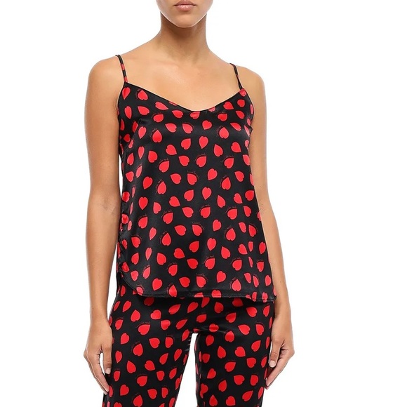 Stella McCartney Other - STELLA MCCARTNEY Women’s Heart Print Silk Blend Satin Camisole - Sizes S & M
